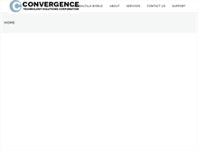 Tablet Screenshot of convergencetechsolutions.com